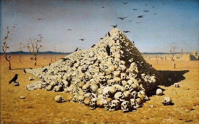 The Apotheosis of War by Vasili Vasilievich Vereshchagin